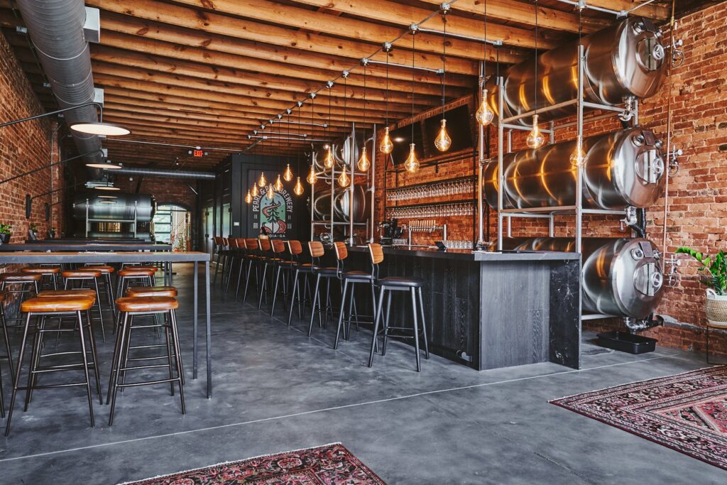 Pearl and Pine Brewery Tasting Room